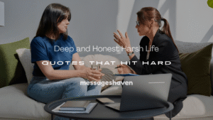 Read more about the article 250+ Deep and Honest Harsh Life Quotes That Hit Hard