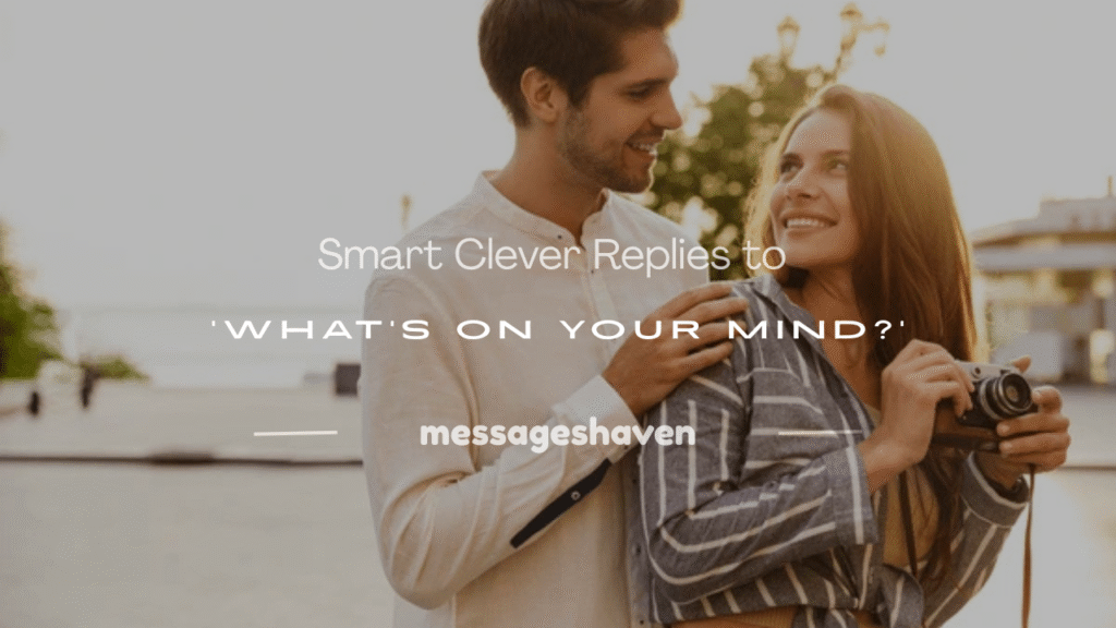 whats on your mind replies