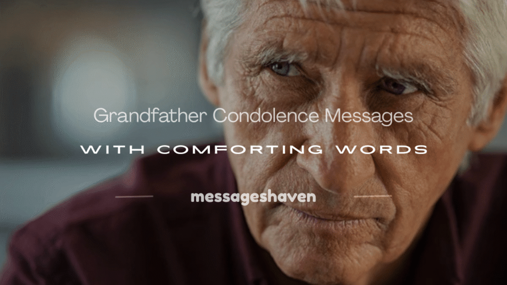 grandfather condolence message