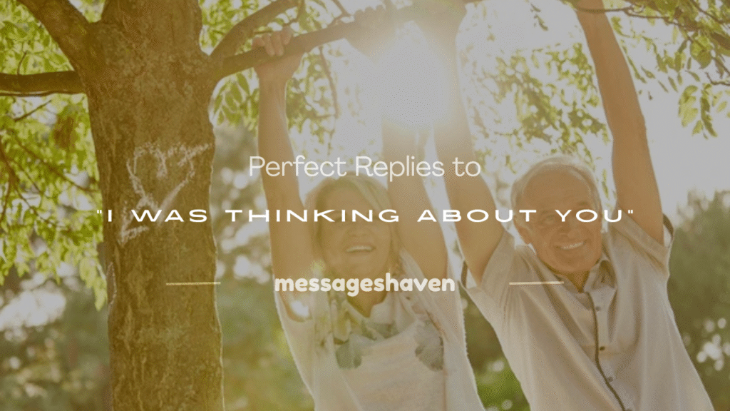 i was thinking about you