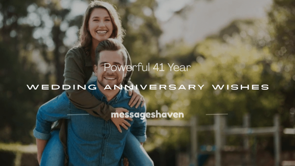 41 year wedding anniversary