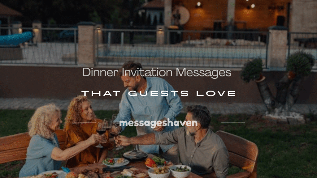 dinner invitation messages