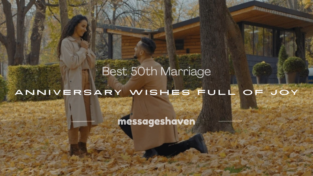 You are currently viewing 260+ Best 50th Marriage Anniversary Wishes Full of Joy