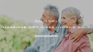 Read more about the article 50+ Best 14 Years Marriage Gift Ideas (Ivory & Gold)